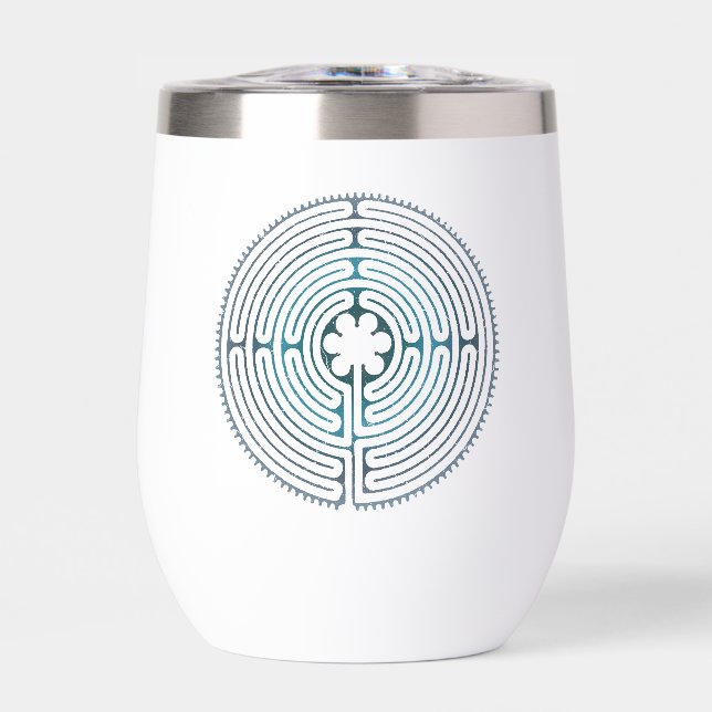 Sacred Geometry Symbol - Chartres Labyrinth 1 (Front)