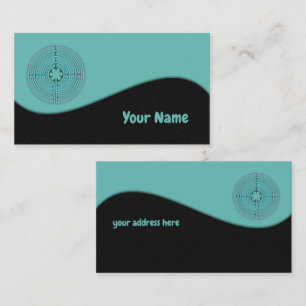 Sacred Geometry Symbol - Chartres Labyrinth 1 Business Card