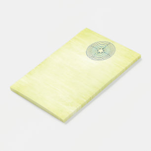 Sacred Geometry Symbol - Chartres Labyrinth 1 Post-it Notes