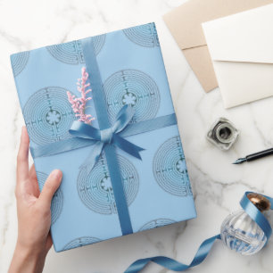 Sacred Geometry Symbol - Chartres Labyrinth 1 Wrapping Paper