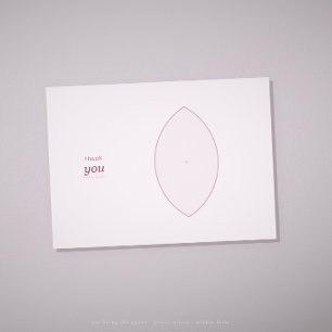 Sacred geometry thank you card · space to grow