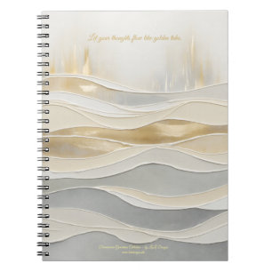 Sacred Golden Waves Journal