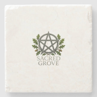 Sacred Grove candle Stone Coaster