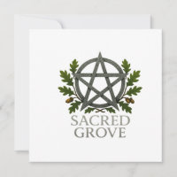 Sacred Grove Pentagram Wiccan