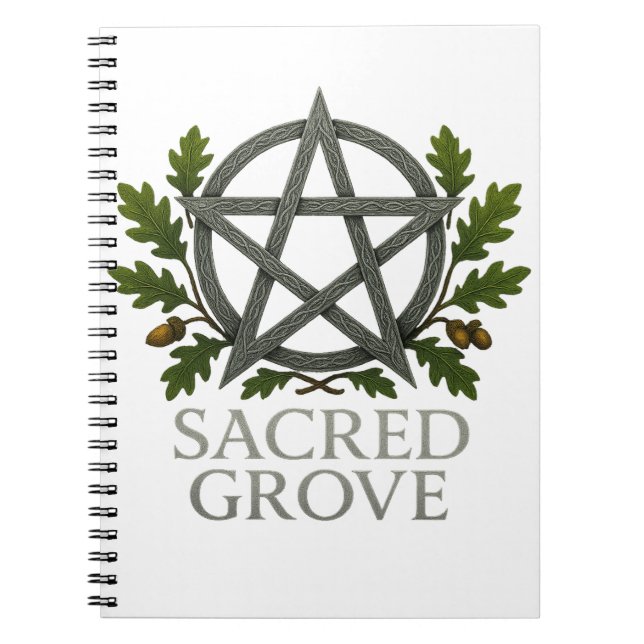 Sacred Grove Photo Notebook (Front)