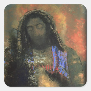Sacred Heart, 1910 Square Sticker