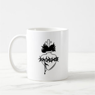 Sacred Heart and Immaculate Heart Mug