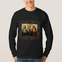 Sacred Heart and Immaculate Heart Picture Jesus an