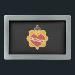 Sacred Heart Belt Buckle<br><div class="desc">The devotion to the Sacred Heart (also known as the Most Sacred Heart of Jesus, Sacratissimum Cor Iesu in Latin) is one of the most widely practised and well-known Catholic devotions, wherein the heart of Jesus is viewed as a symbol of "God's boundless and passionate love for mankind".</div>