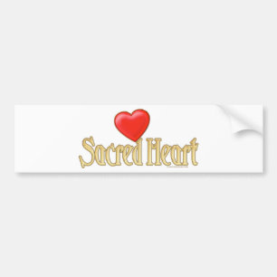 Sacred Heart Bumper Sticker