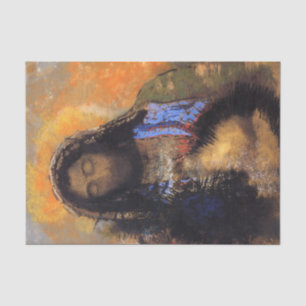 Sacred Heart by Redon Odilon Tissue Paper