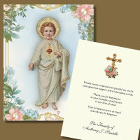 Sacred Heart & Crucifix Floral Funeral