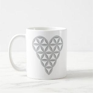 Sacred Heart - Heart of life, 3D/Atlantis. Coffee Mug