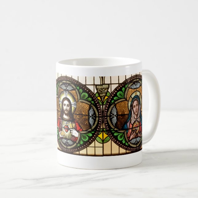 Sacred Heart/Immaculate Heart Mug (Front Right)