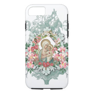 Sacred Heart Jesus Virgin Mary Religious   Case-Mate iPhone Case