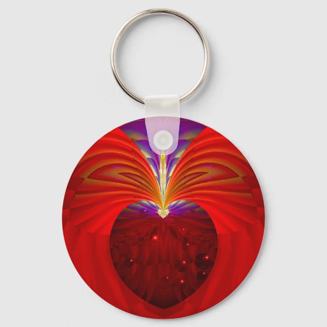 Sacred Heart Key Ring (Front)