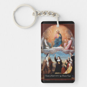 Sacred Heart Key Ring