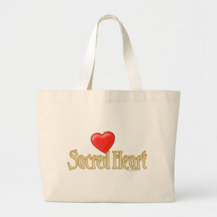 Sacred Heart Large Tote Bag