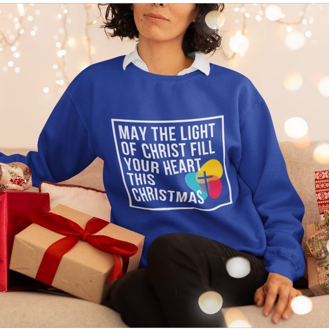 Sacred Heart of Christmas: Spirituality Sweatshirt (Creator Uploaded)