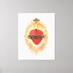 Sacred Heart of Jesus Canvas Print