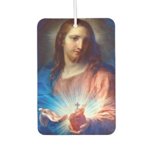 Sacred Heart of Jesus Car Air Freshener