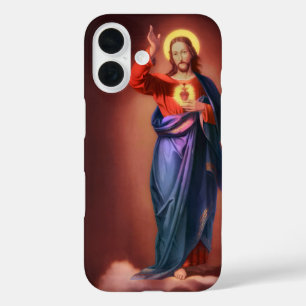 Sacred Heart of Jesus Christ iPhone 16 Case