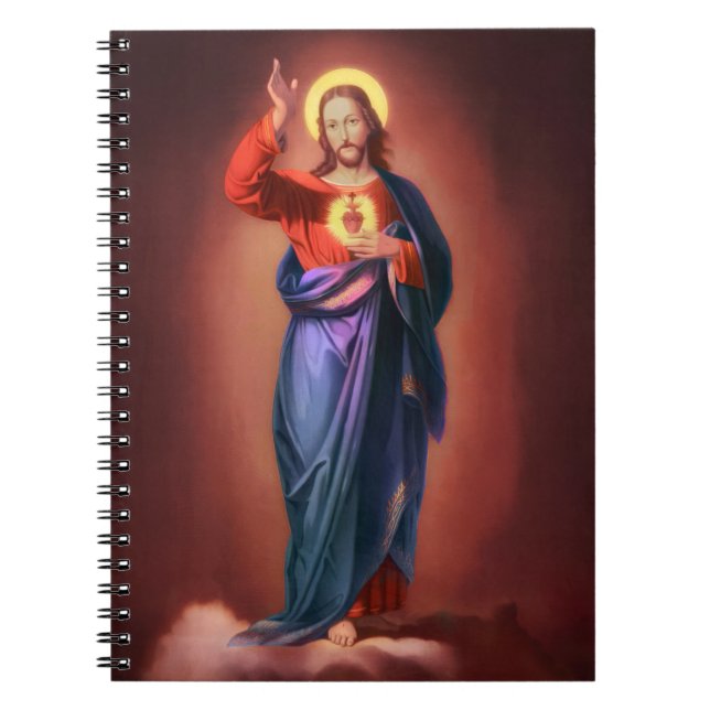 Sacred Heart of Jesus Christ Notebook (Front)