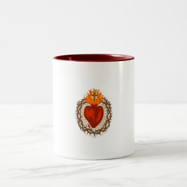 Sacred Heart of Jesus Coffee Mug (Center)