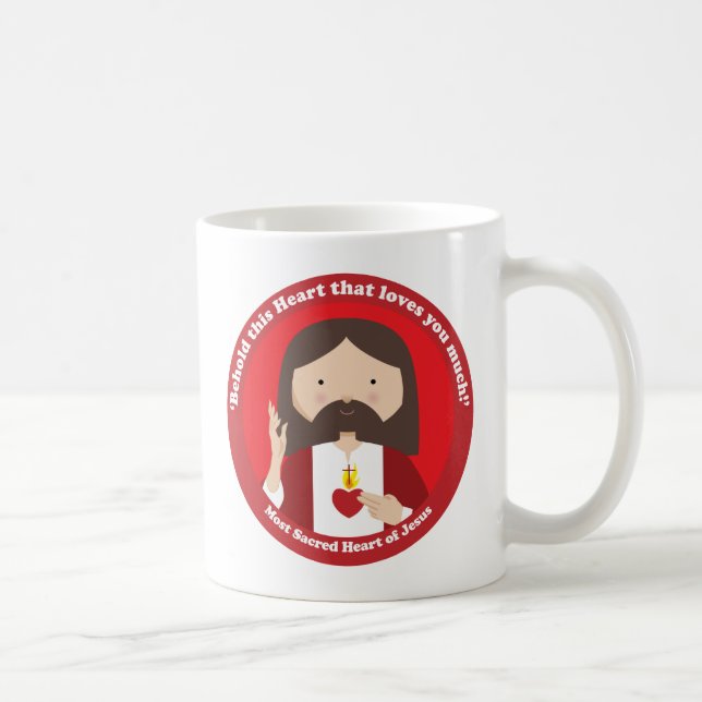 Sacred Heart of Jesus Coffee Mug (Right)
