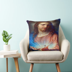 Sacred Heart of Jesus Cushion