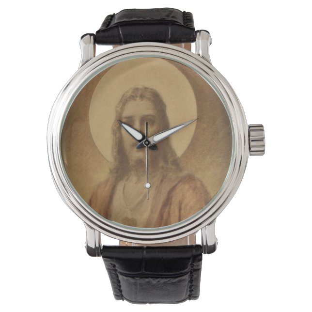Sacred Heart of Jesus Drawing Watch (Front)