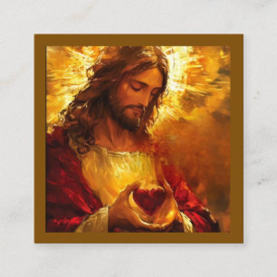 Sacred Heart of Jesus  Enclosure Card