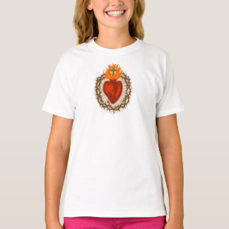 Sacred Heart of Jesus Girl's Tee Shirt