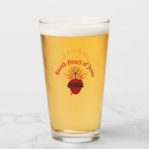 Sacred Heart of Jesus Glass