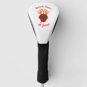 Sacred Heart of Jesus Golf Head Cover