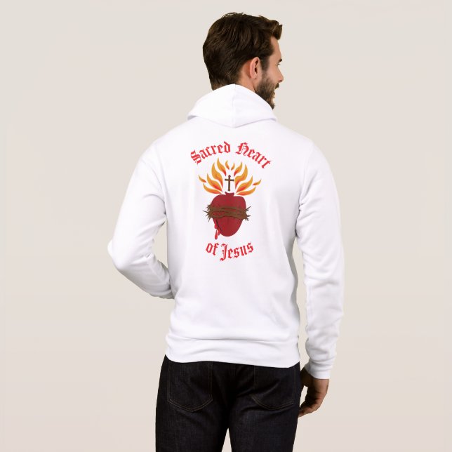 Sacred Heart of Jesus Hoodie (Back Full)