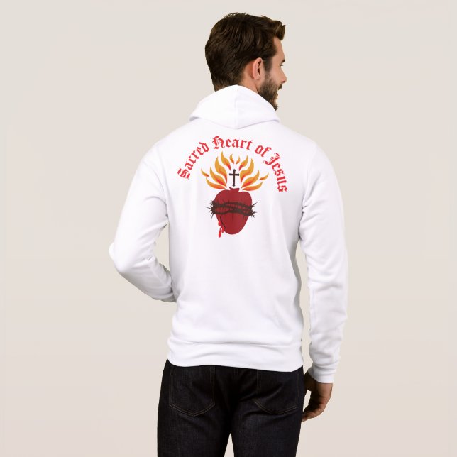 Sacred Heart of Jesus Hoodie (Back Full)