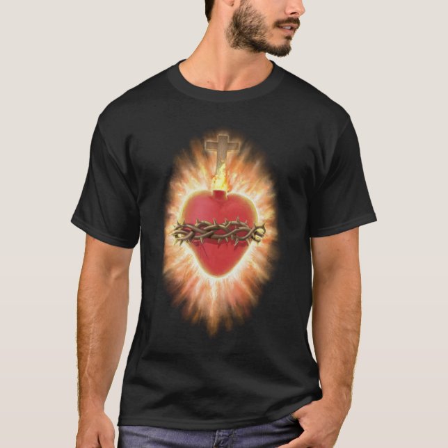 Sacred Heart of Jesus Hope T-Shirt (Front)