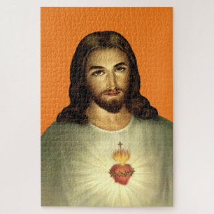 Sacred Heart of Jesus Jigsaw Puzzle