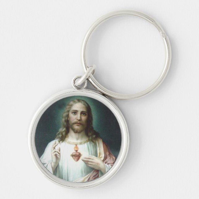 Sacred Heart of Jesus Key Ring (Front)