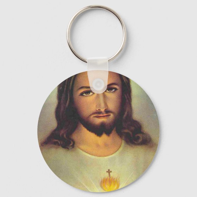 Sacred Heart of Jesus Key Ring (Front)