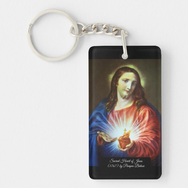 Sacred Heart of Jesus Key Ring (Front)