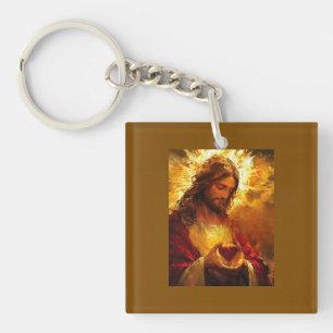 Sacred Heart of Jesus  Key Ring