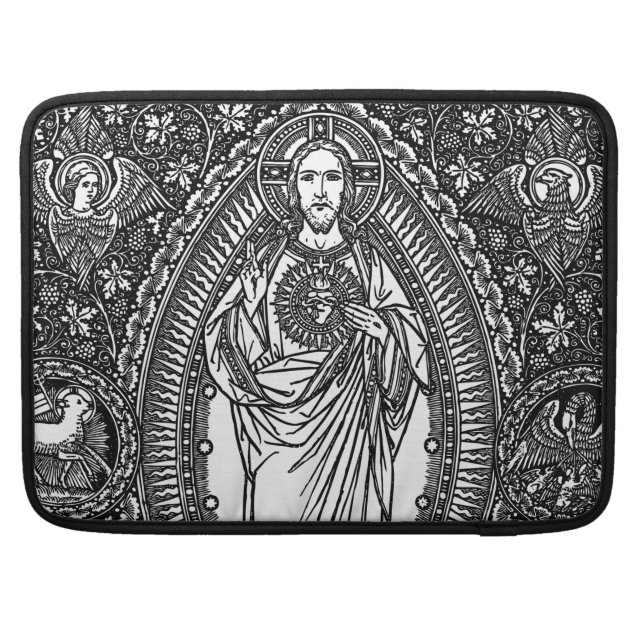 Sacred Heart of Jesus: Macbook Pro Laptop Sleeve Sleeve For MacBook Pro (Back)