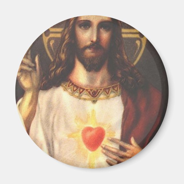 Sacred Heart of Jesus Magnet (Front)
