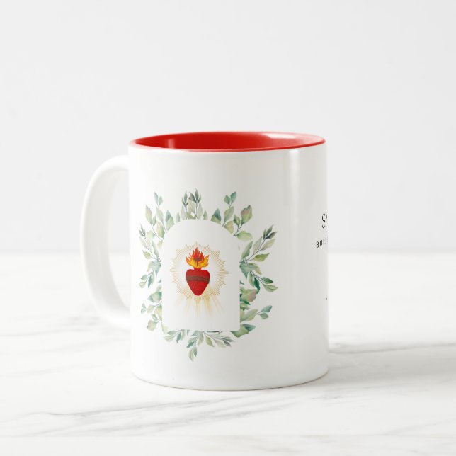 Sacred Heart of Jesus Mug (Front Left)