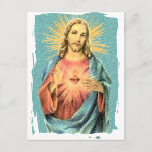 Sacred Heart of Jesus Postcard