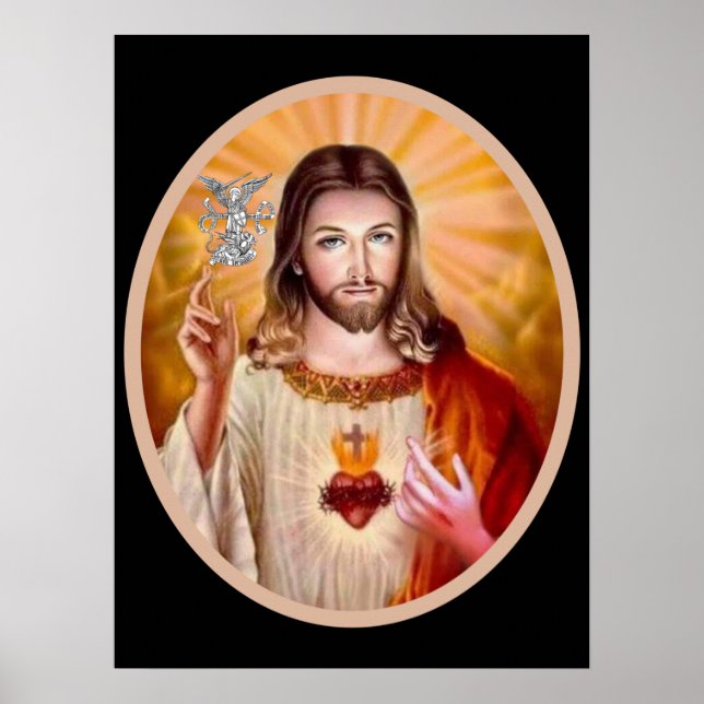 Sacred Heart of Jesus, Poster  (Front)