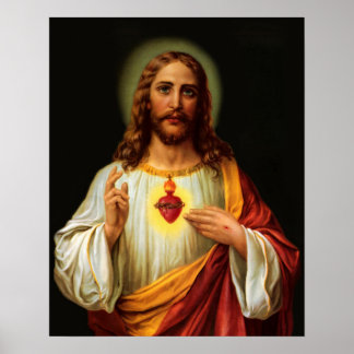 Sacred Heart of Jesus Poster