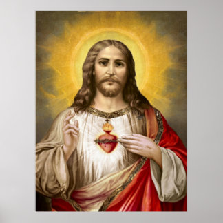Sacred Heart of Jesus Poster